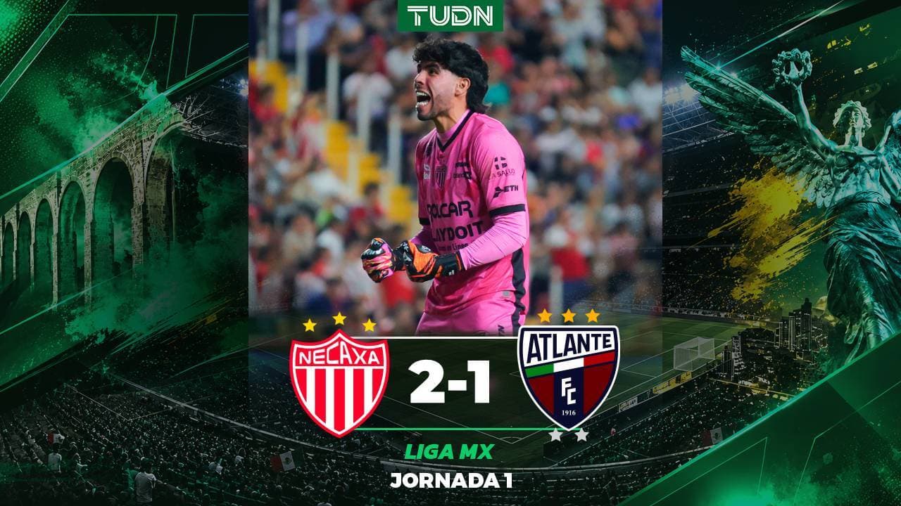 Necaxa remonta de último minuto al Atlante en la Jornada 1 del Apertura 2026