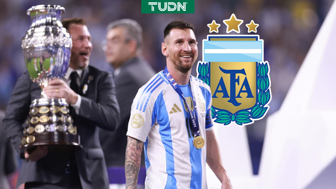 Todos los títulos que ganó Lionel Messi en la Selección Argentina