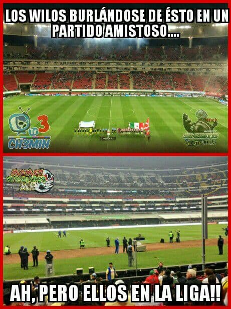 Cruz Azul y Toluca también formaron parte de las burlas de la fecha seis.