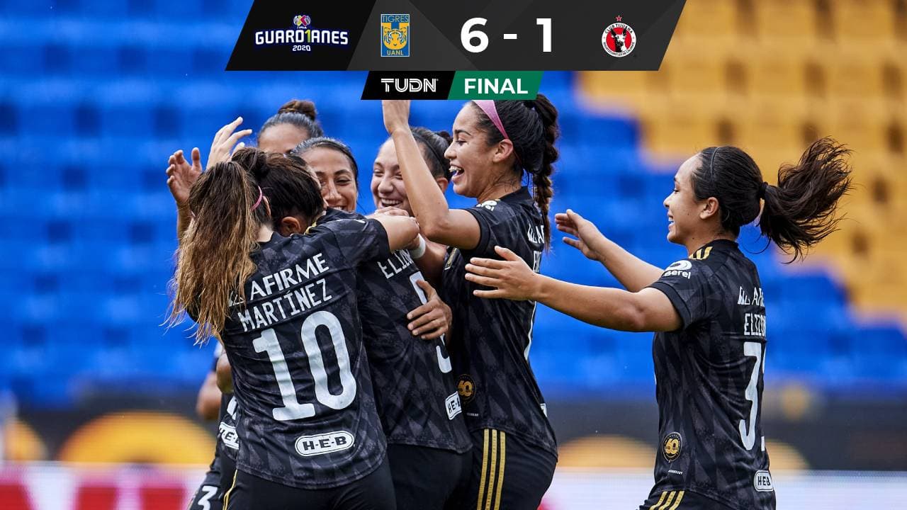 Tigres Femenil saca las garras y vence a las Xolas de Tijuana