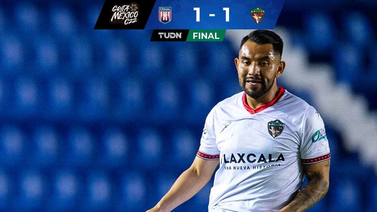 Tapatío sigue de líder pese a golazo de chilena de Tlaxcala