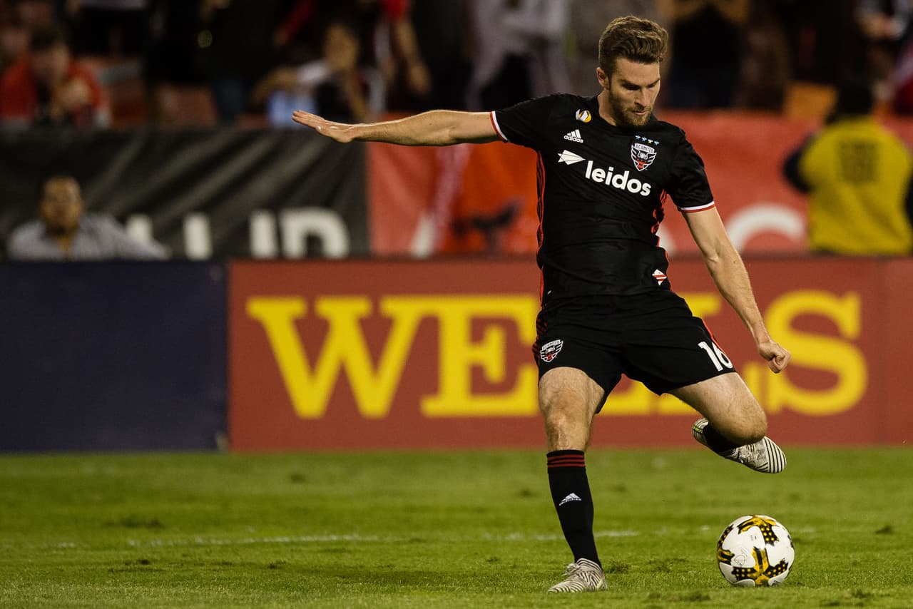 Prácticamente eliminado, D.C. United se sacudió sus fantasmas con un victoria por 4-0 ante San Jose Earthquakes. Los cuatro tantos del club capitalino fueron anotados por Patrick Mullins. (USA Today Images)
