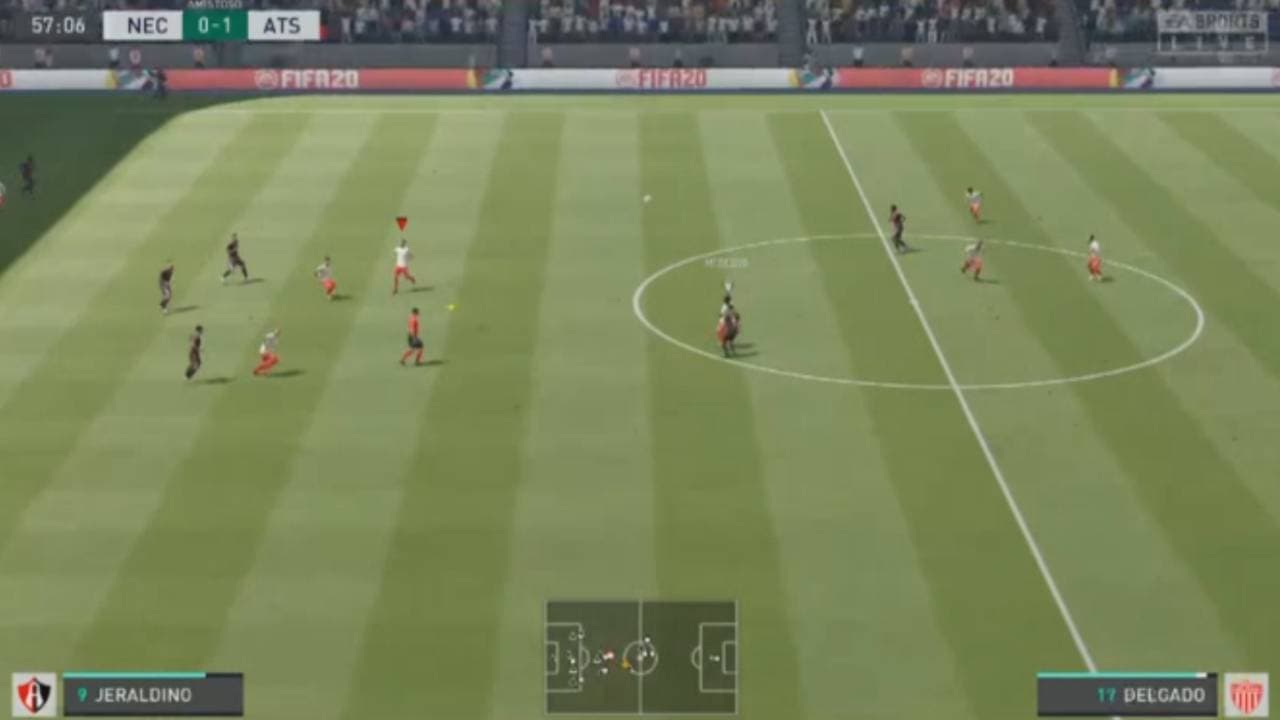 Carlos Guzmán cayó por la mínima ante Jairo Torres y por el momento los rojinegros son octavos en la tabla general del futbol virtual.