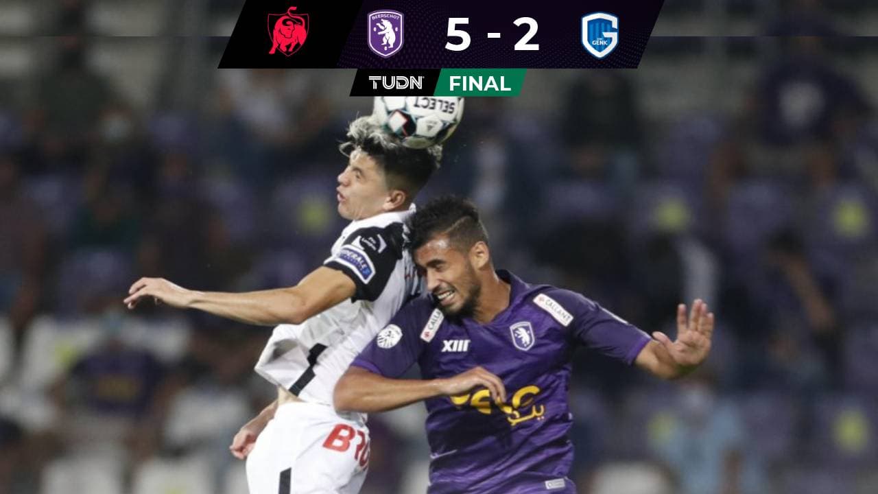 Gerardo Arteaga fue titular en la derrota del Genk de Bélgica