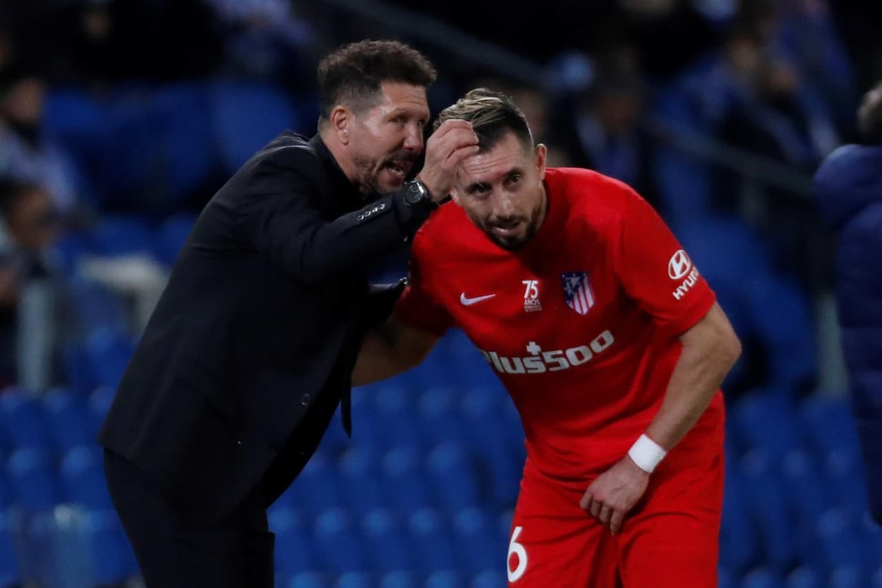 Héctor Herrera fue convocado por Simeone para el duelo trascendental de Champions ante el United.