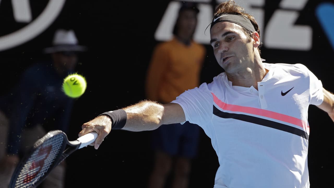 Roger Federer no ha perdido un solo set en lo que va del torneo.