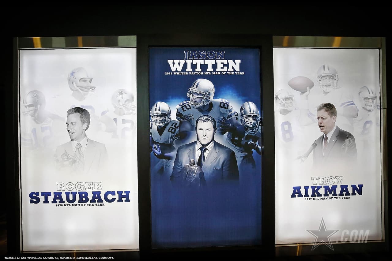 Los jugadores destacados de los Cowboys.