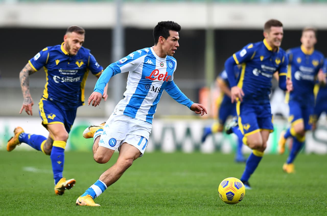 'Chucky' Lozano jugará su partido 150 en Europa ante Lazio