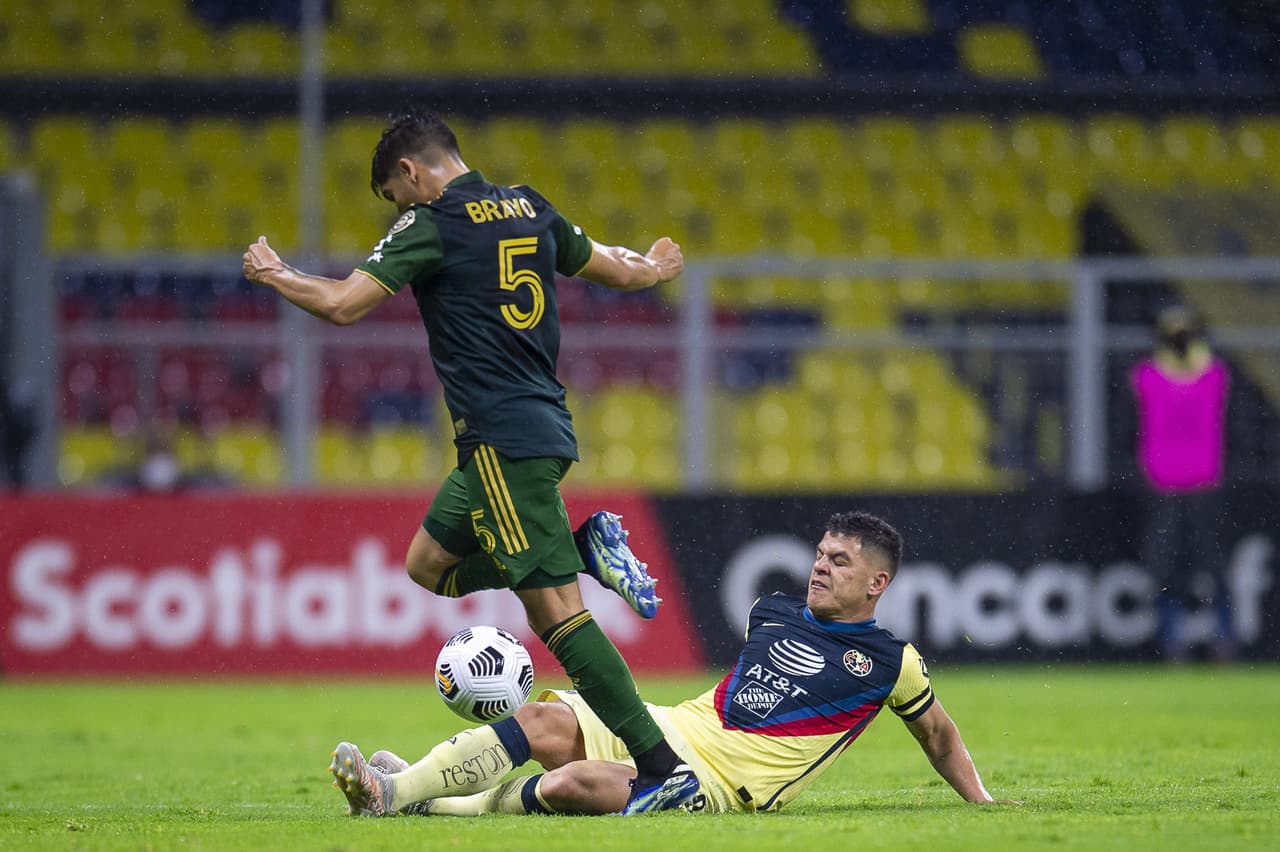 Las anotaciones de Federico Viñas y Leo Suárez, Américas vence 3-1 en casa al Portland Timbers y son el último clasificado a las semifinales de la Concacaf Liga de Campeones.