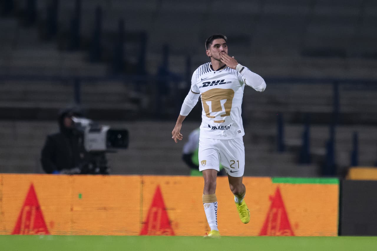 Pumas derrotó 2-0 al América en el Estadio Olímpico Universitario con goles de Gustavo del Prete y Gael Rodríguez. Los universitarios concluyeron su participación en la Copa por México.