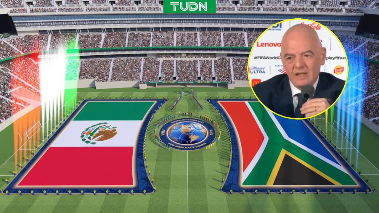 Infantino explica la razón por la que se modificó la ceremonia de los himnos en el Mundial