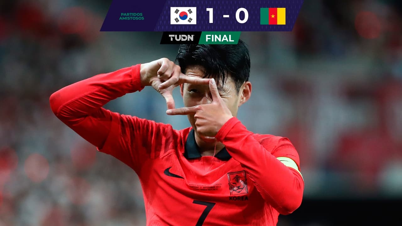 Corea del Sur gana a Camerún y se va invicto en la Fecha FIFA