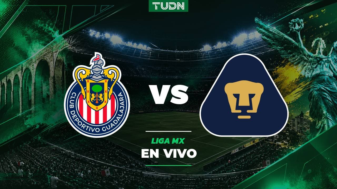 Chivas vs. Pumas partido EN VIVO de Jornada 8 Liga MX: minuto a minuto del juego