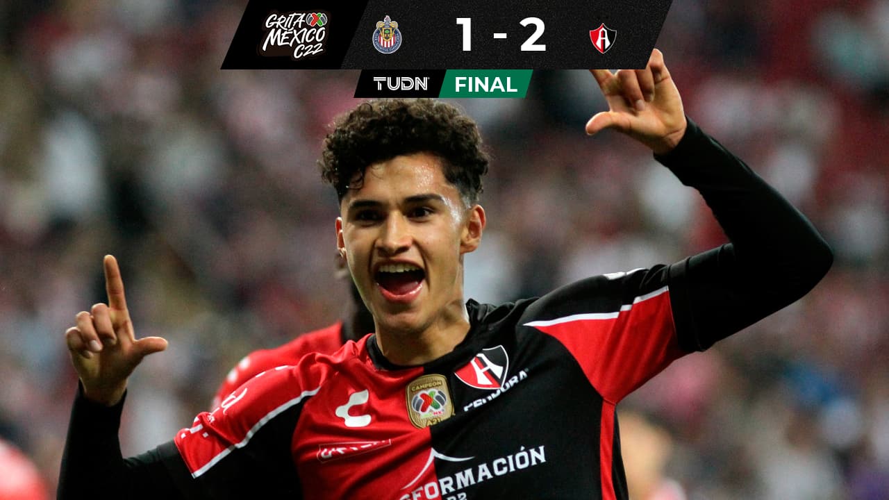 Atlas le quita el invicto a las Chivas de Cadena y se acerca a Semis
