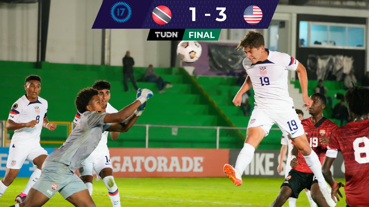 Team USA define rápido y gana ante Trinidad en el Premundial Sub-17