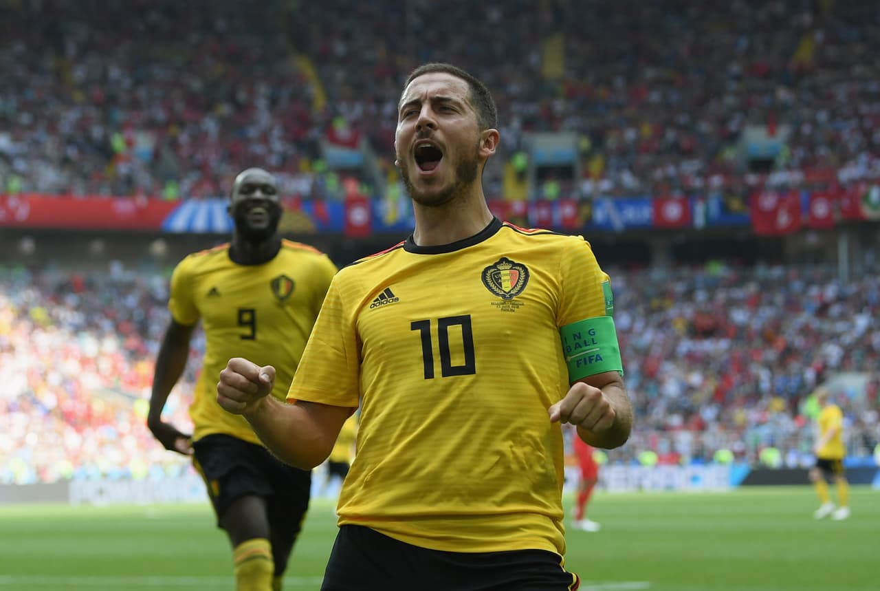Eden Hazard (Bélgica). En el más alto nivel con su selección, candidato a ‘Balón de Oro’ Rusia 2018. Firmó un doblete en la goliza a Túnez y tiene a su equipo como el que mejor juega en el Mundial.