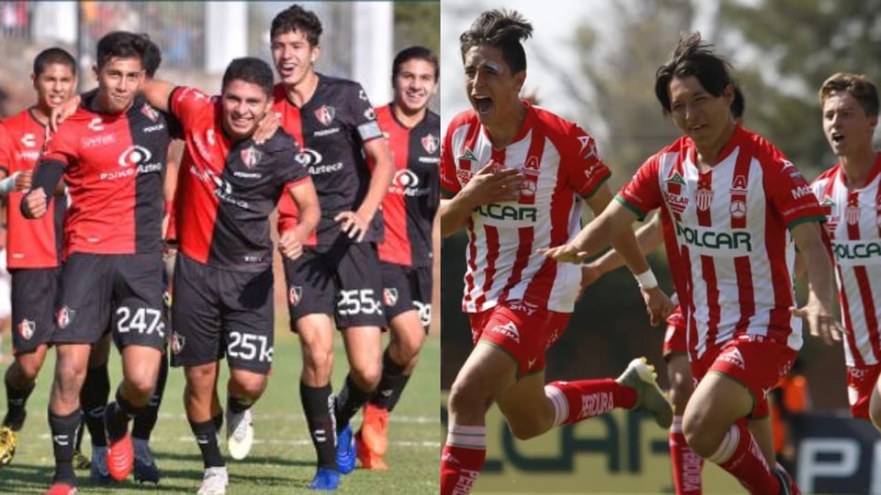 Atlas y Necaxa avanzan a las Semifinales de la Sub-17