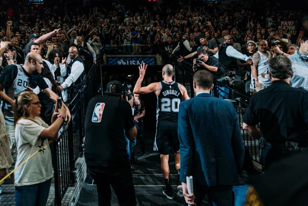 Manu es toda una leyenda en la NBA.