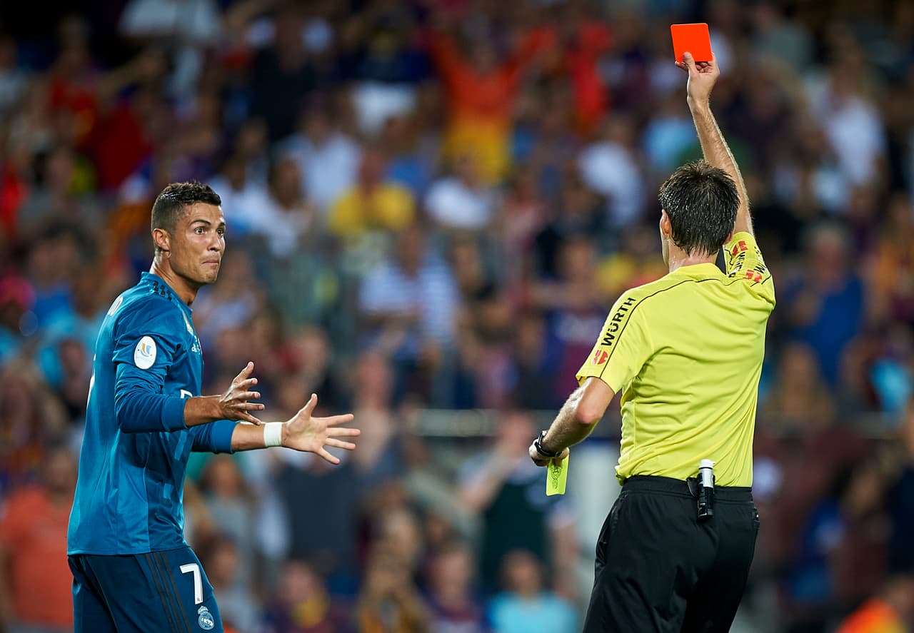 Real Madrid apelará la segunda amarilla de Cristiano
