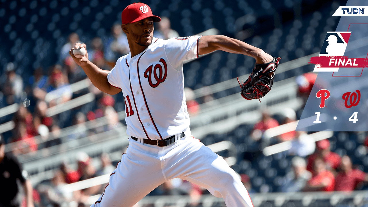 Nationals vence a Phillies y los elimina de la campaña