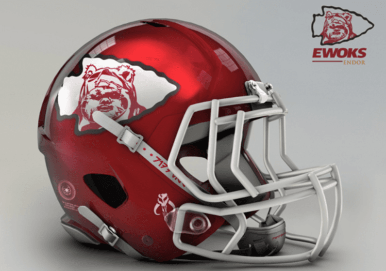 <b>Kansas City Chiefs</b>
<br>¿Qué tal el campeón de la NFL? Serían los Ewoks.