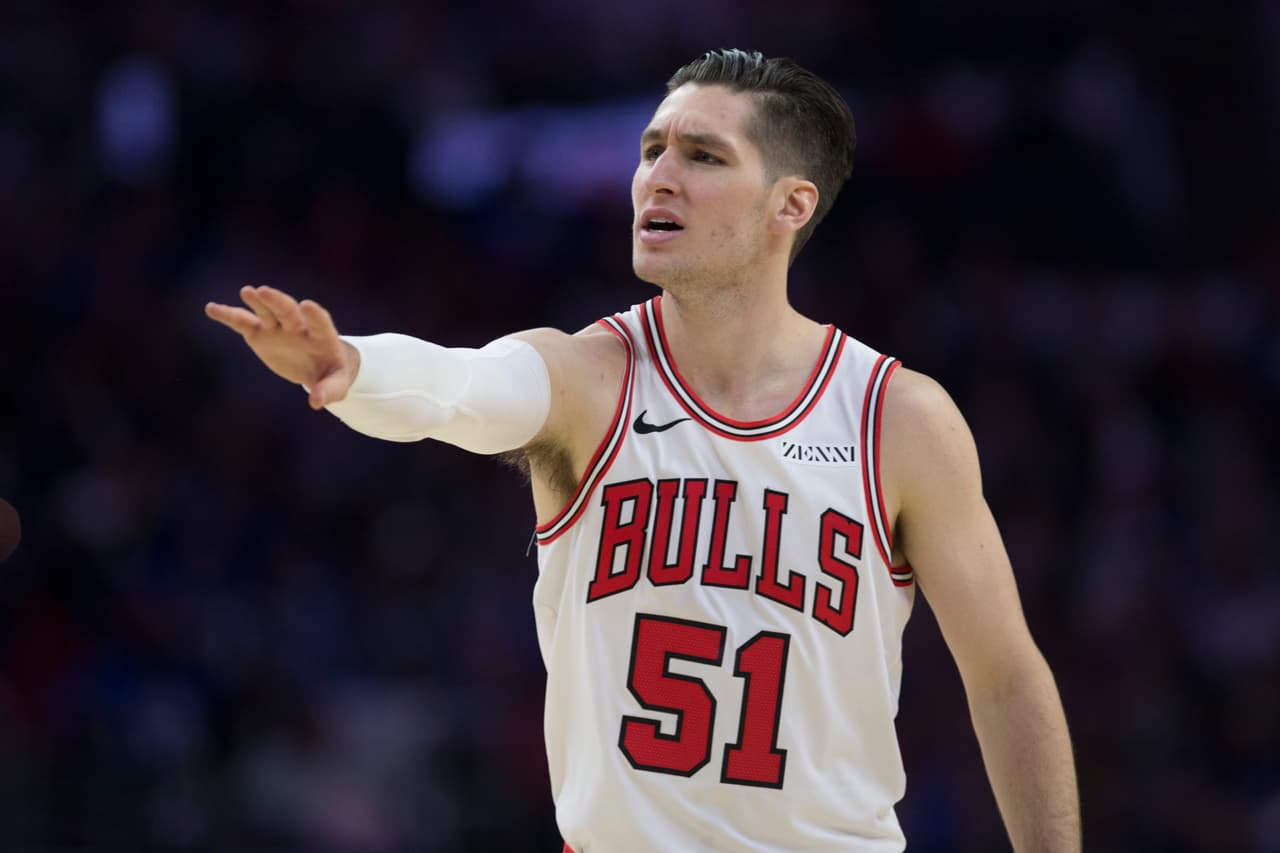 <b>CHICAGO BULLS </b>
<br>PG: Ryan Arcidiacono
<br>2018/2019: 7.2 puntos, 2.7 rebotes y 3.7 asistencias por partido.