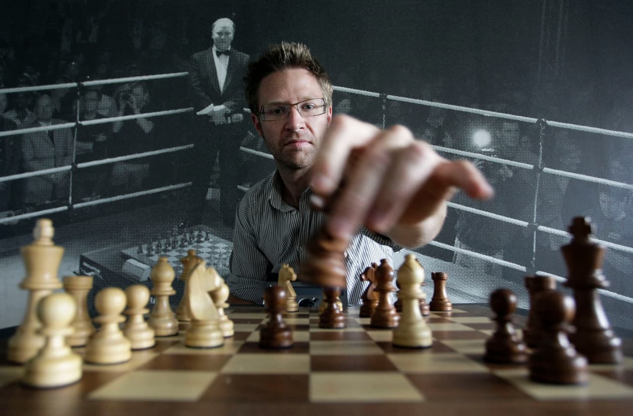 Iepe Rubingh, el creador del chess boxing y presidente de la World Chess Boxing Organization (WCBO).