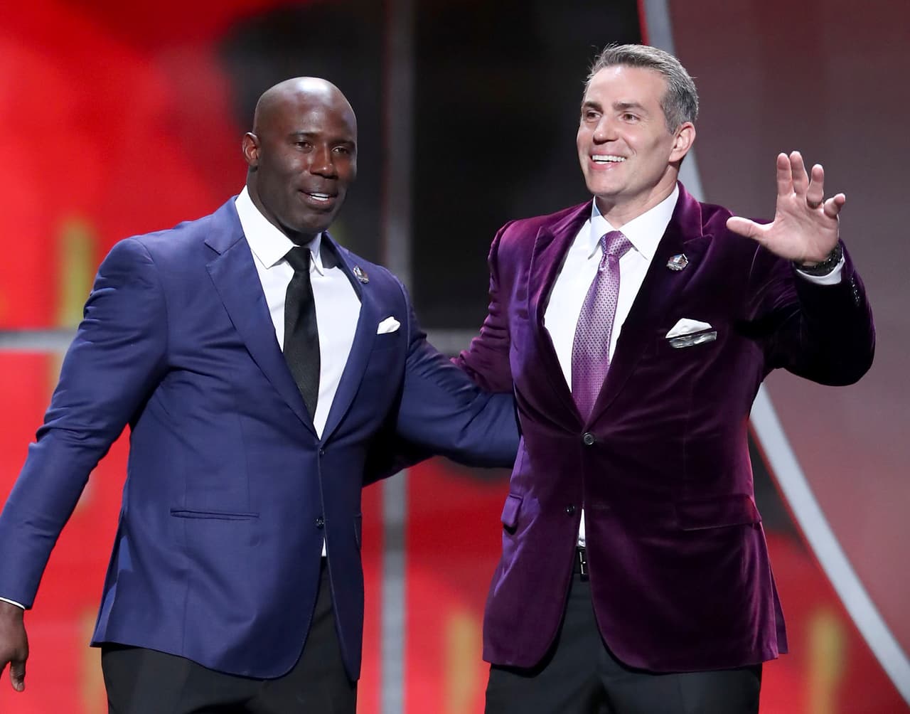 Terrell Davis y Kurt Warner