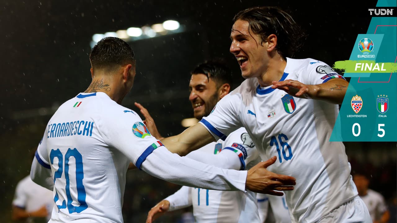 Italia le dio una ‘manita’ a Liechtenstein y cumplió con los pronósticos