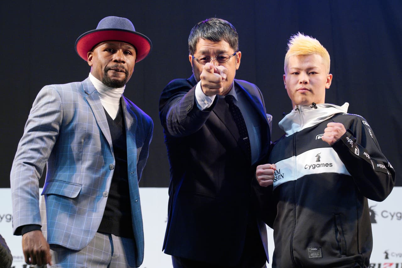 Existe mucha expectativa porque será la primera vez que Mayweather compita en un deporte distinto al boxeo.