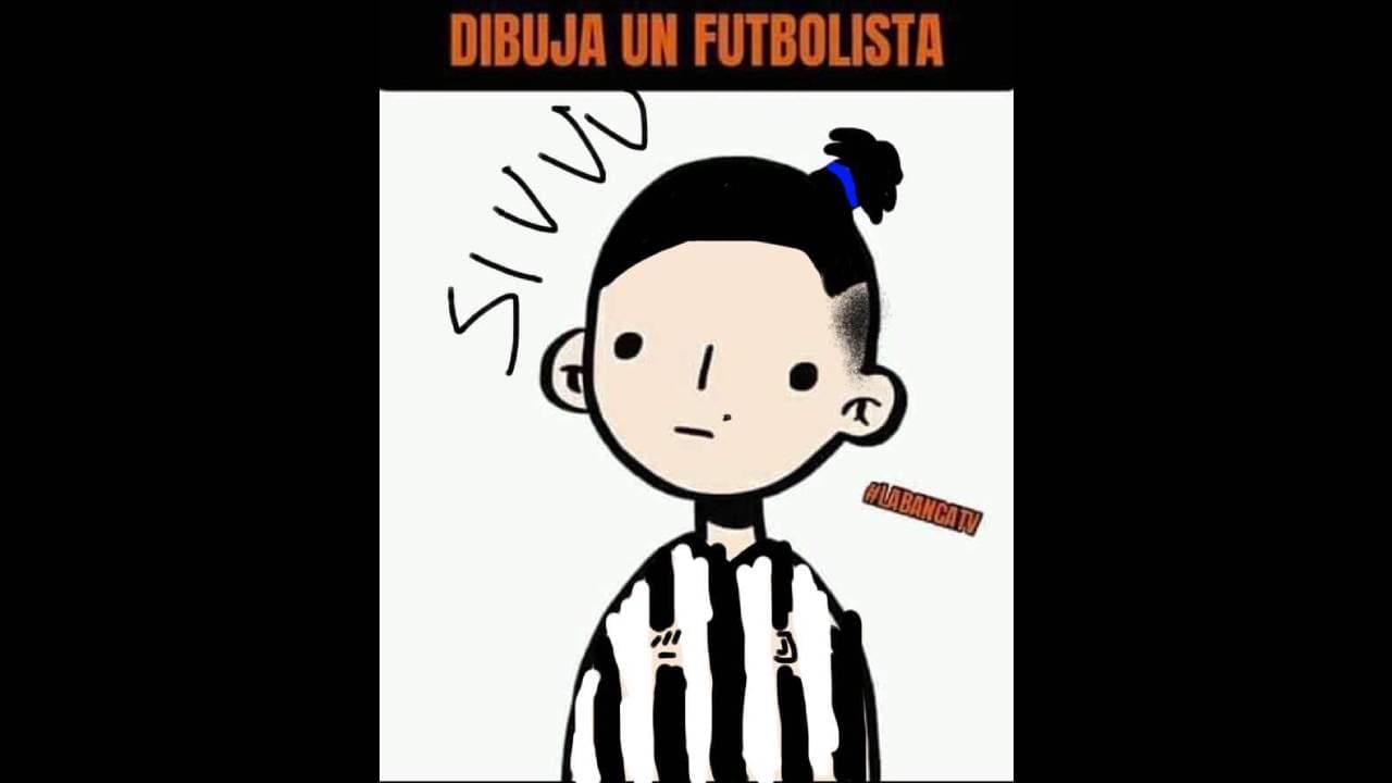 ¿Podrías adivinar qué futbolistas dibujaron los participantes?