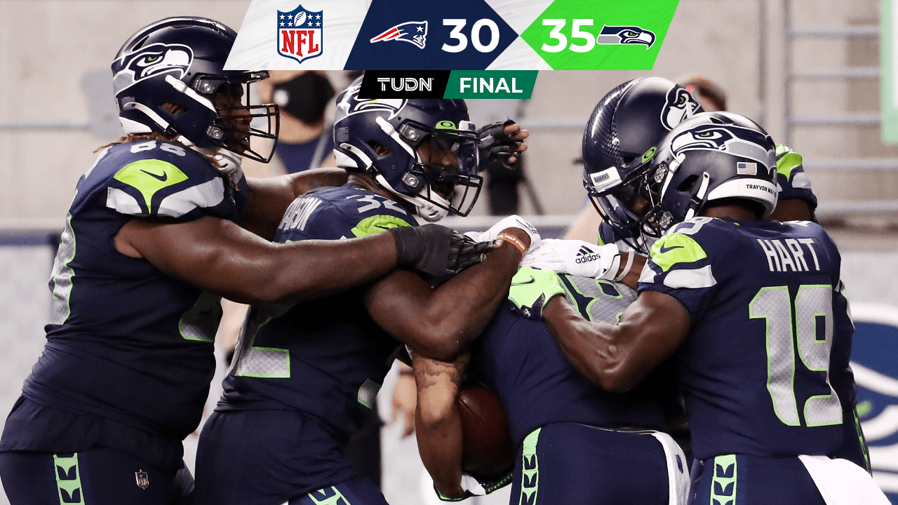 Seahawks vence a Patriots en cardiaca jugada en la yarda 1