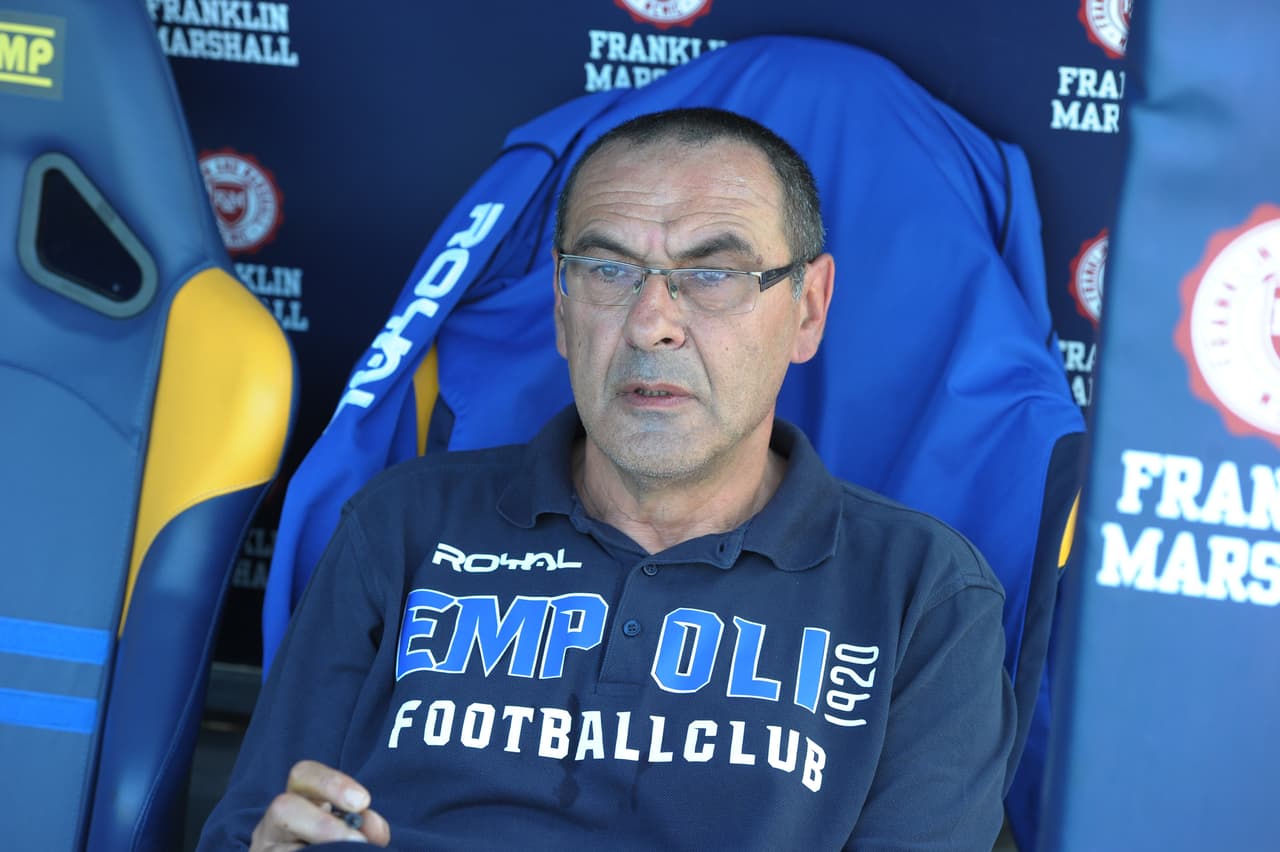Maurizio Sarri llevó al Empoli a la Serie A de Italia luego de una excelente campaña en la Segunda División de ese país.