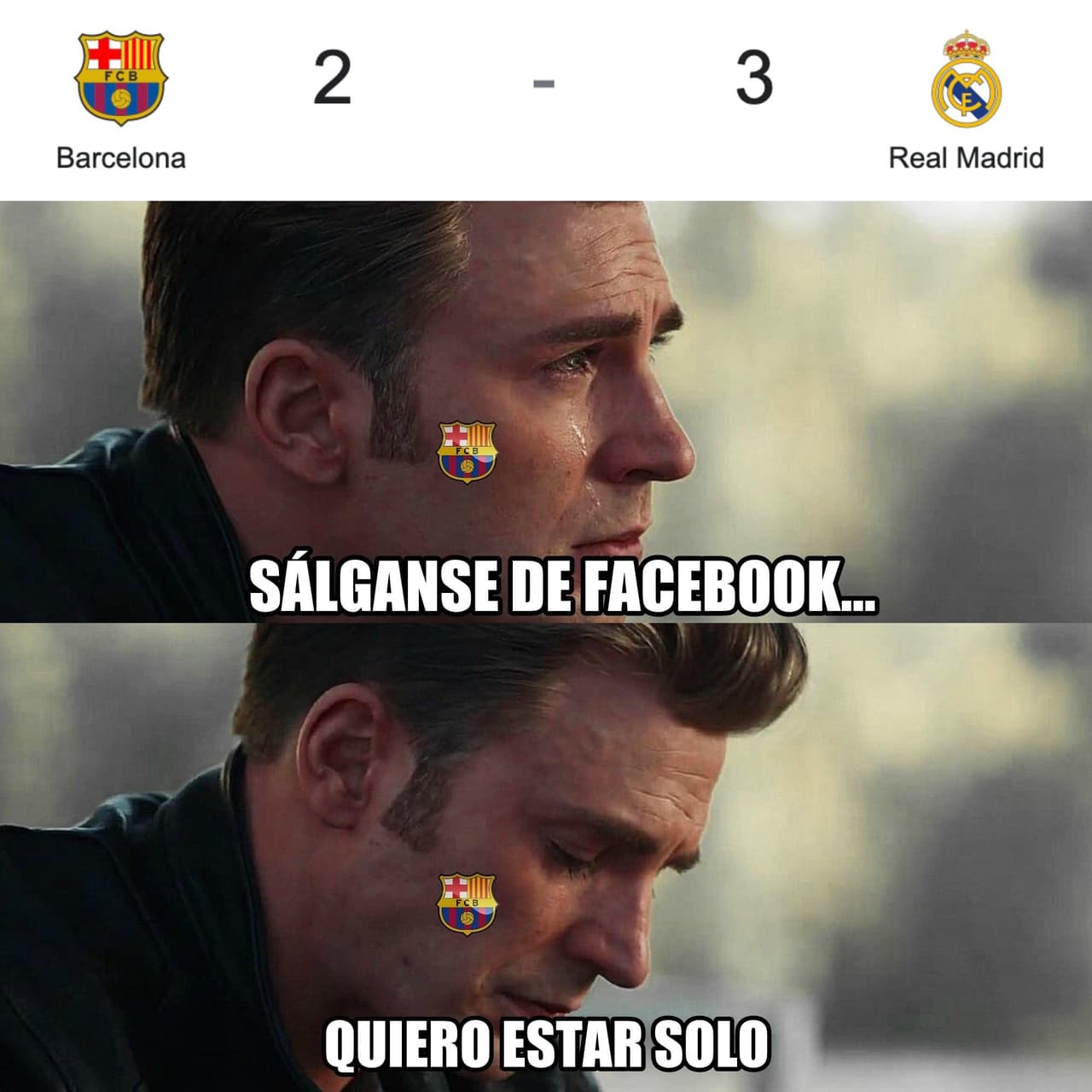 El Barcelona cayó 2-3 frente al Real Madrid en las semifinales de la Supercopa de España y los memes no tardaron mucho tiempo en aparecer.