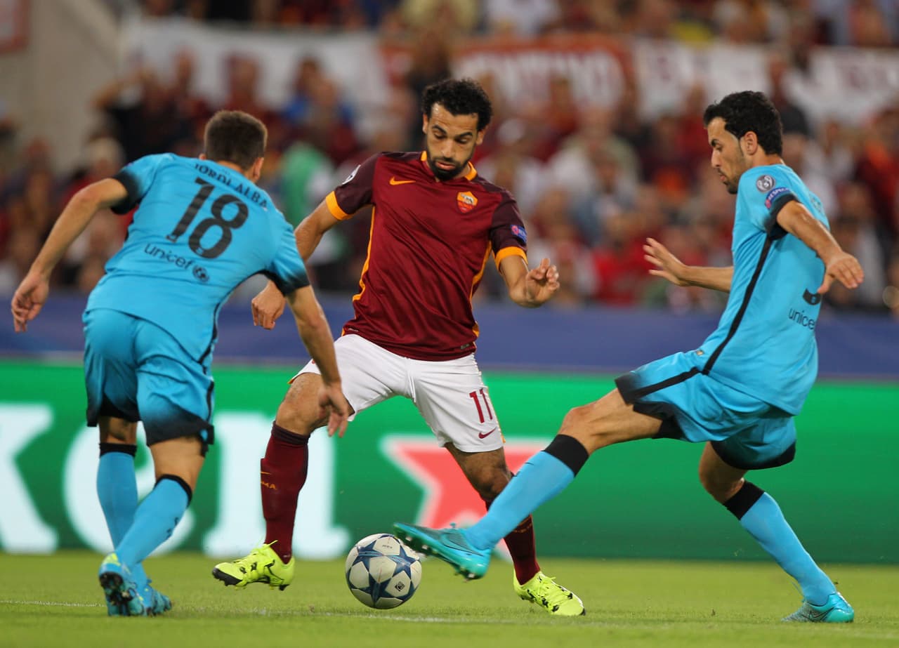 La Roma empató 1-1 con Barcelona