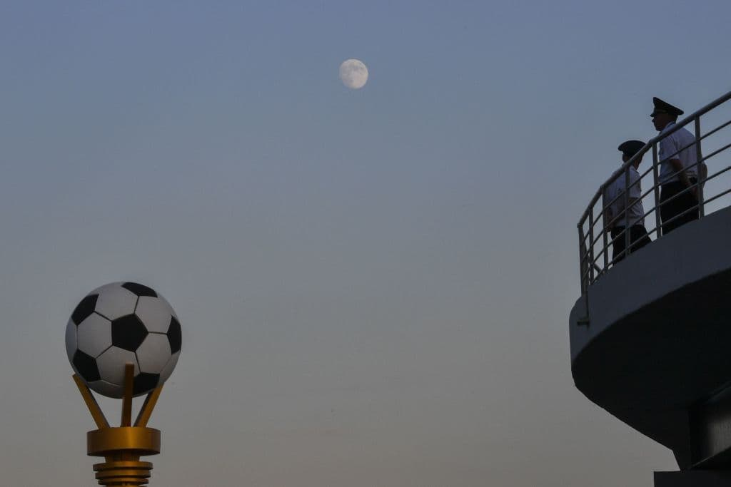 Tremendo ambiente el que armaron portugueses e iraníes de cara al último juego de sus selecciones en la fase de grupos del Mundial Rusia 2018 en Mordavia Arena en la ciudad de Saransk.
