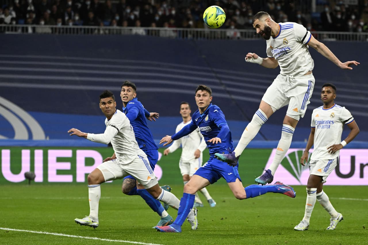 Real Madrid se impuso sobre el Getafe con goles de Casemiro y Lucas Vázquez
