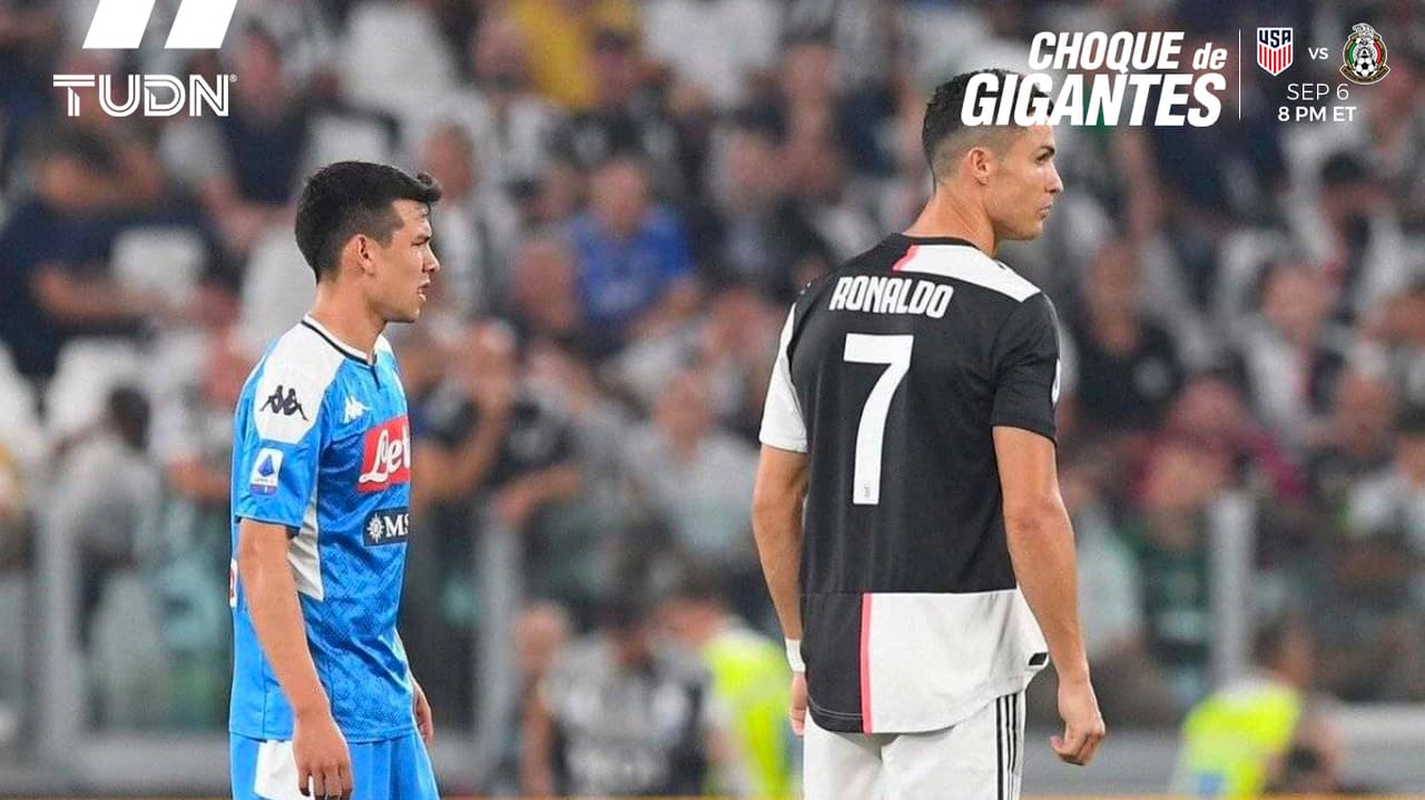 'Chucky' Lozano revela lo que CR7 le dijo en el Juventus-Napoli