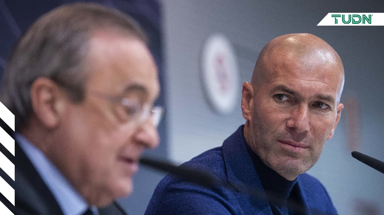 ¿Pelea entre Zinedine Zidane y Florentino Pérez?
