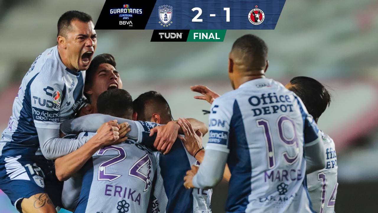 ¡Milagro! Pachuca logra primer triunfo después de 10 jornadas