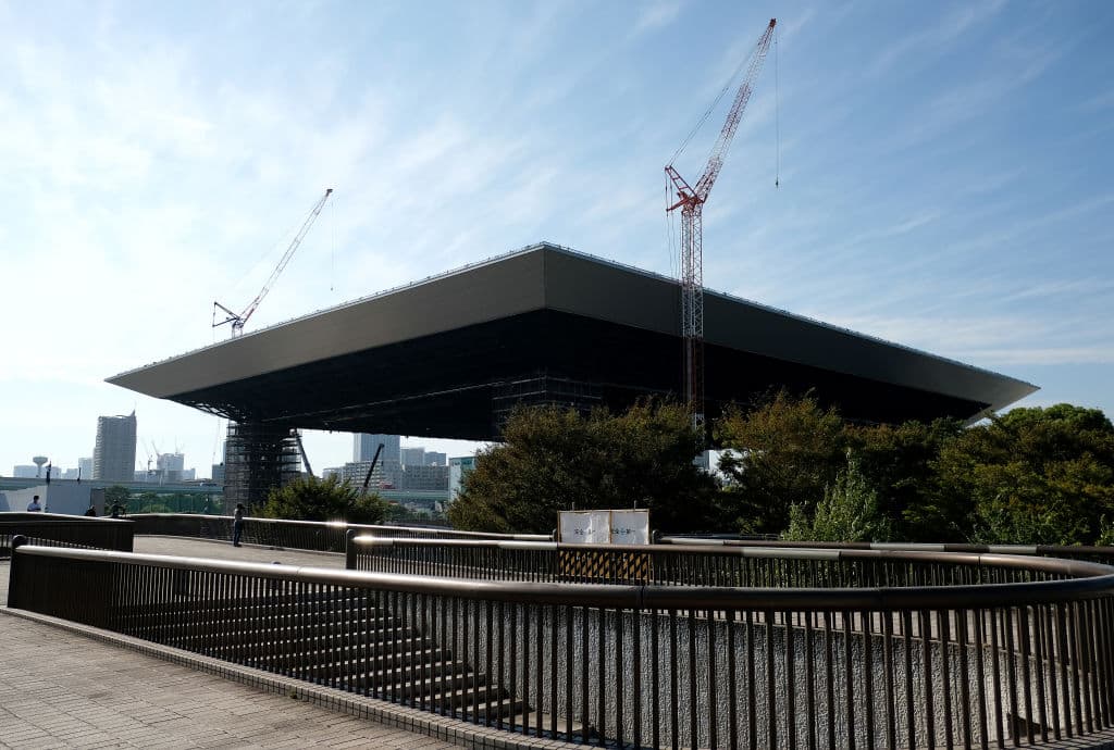 Así van las obras en la sede de los Juegos Olímpicos de 2020, a dos años de que comience la fiesta.