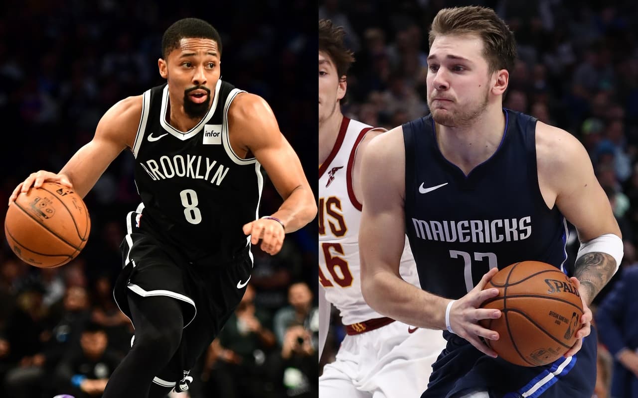 Luka Doncic y Spencer Dinwiddie, jugadores de la semana en la NBA