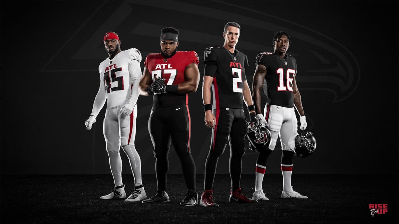 Falcons presume sus nuevos uniformes