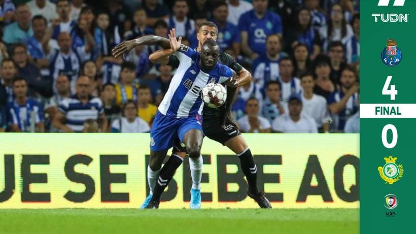 Con un Zé Luís en estado de gracia, Porto goleó al Vitoria Setúbal