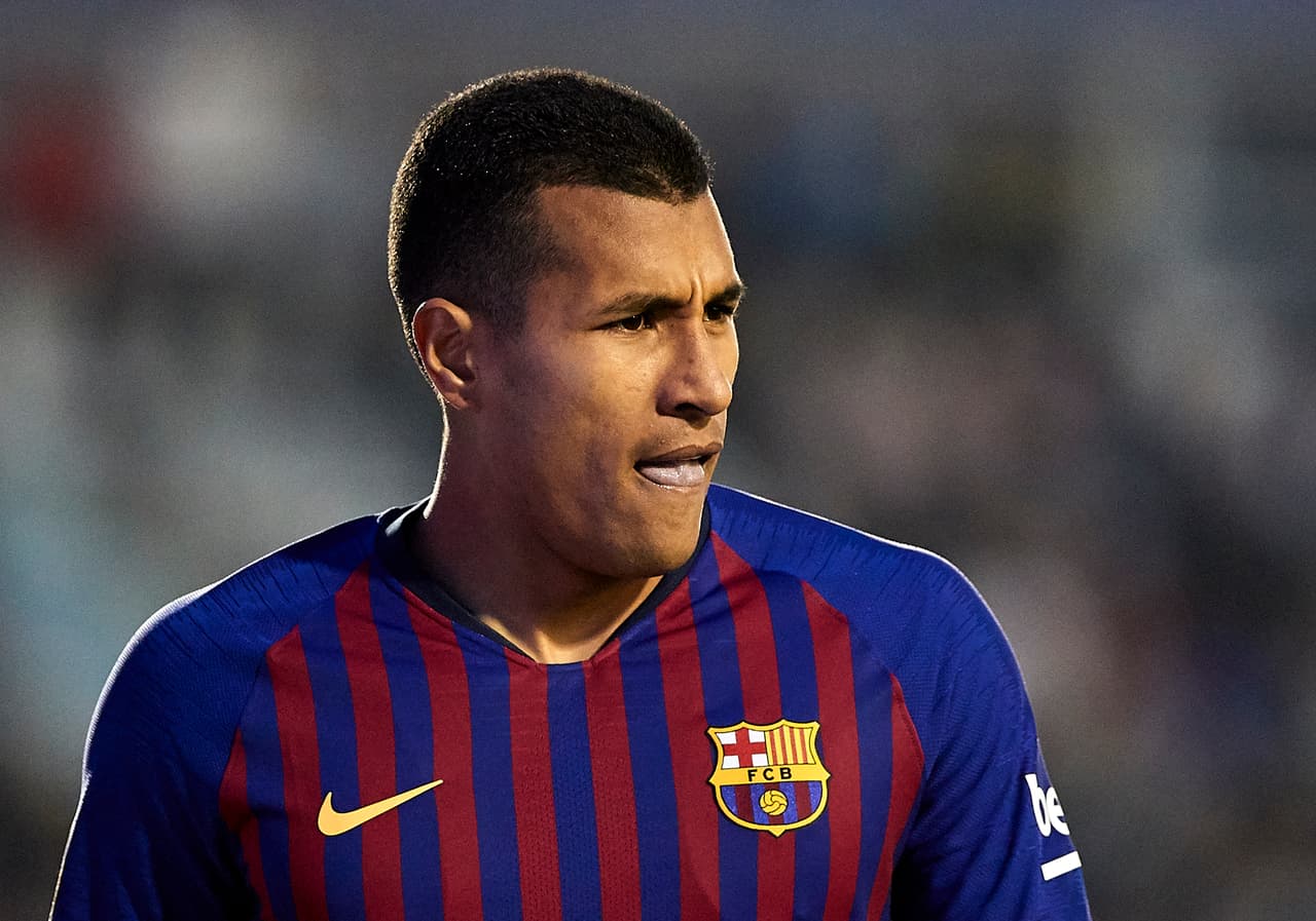 Jeison Murillo, como central con Samuel Umtiti, jugó los 90 minutos y tenía una nueva oportunidad de mostrarse con este equipo en el que está a préstamo desde el Valencia.