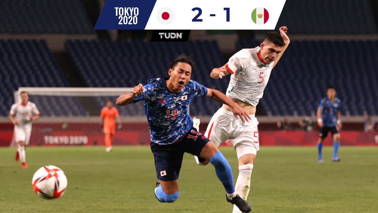 ¡Qué cerca! México reaccionó, pero Japón sostuvo la ventaja