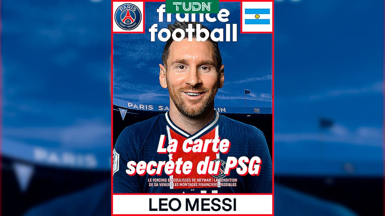 France Football asegura que Messi es la carta secreta del PSG
