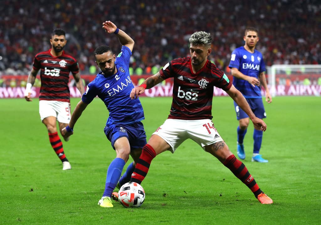 Con goles de Giorgian De Arrascaeta, Bruno Henrique y autogol de Ali Al-Boleahi, Flamengo remonta y consigue el pase a la Final del Mundial de Clubes.