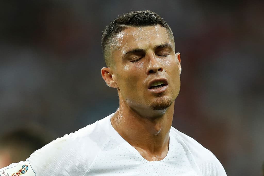Cristiano Ronaldo pasó con más pena que gloria en la eliminación de Portugal en los octavos de final tras caer 2-1 contra Uruguay y despedirse de Rusia 2018.