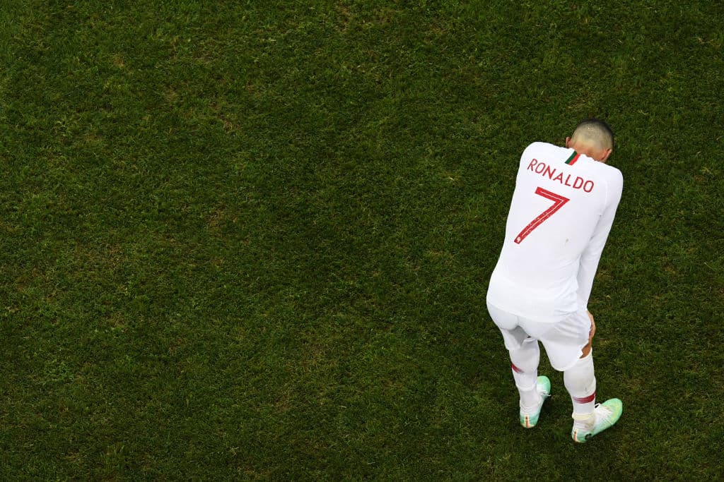 La decepción llegó de nuevo a Cristiano Ronaldo en el Mundial, donde se despide igual que en 2010 en octavos de final.